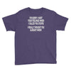 called you stupid Youth Tee