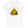 i have the body of a god Ladies Fitted T-Shirt