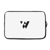 w clam Laptop sleeve