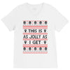 Emo Gothic Ugly Christmas Sweater V-Neck Tee