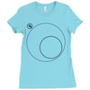 Outside Circle Ladies Fitted T-Shirt