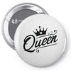 Queen Pin-back button
