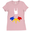 philippine hero batman Ladies Fitted T-Shirt