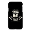 premium vintage 1981 classic perfectly aged limited edition iPhoneX