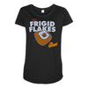 frigid flakes Maternity Scoop Neck T-shirt