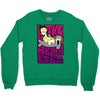 the beateggs !!! purple Crewneck Sweatshirt