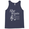 she wants the d black Tank Top