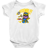 assemble! (yellow outline) Baby Bodysuit