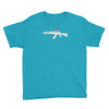 banksy style ak47 art   funny Youth Tee