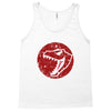 Red Dinosaur Tank Top