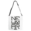 neyma black logo Adjustable Strap Totes