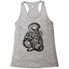 snake and tiger Racerback Tank