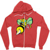 bumble bee Zipper Hoodie