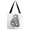 snake and tiger Tote Bags