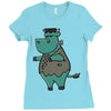 frankencow Ladies Fitted T-Shirt