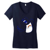 scarebear Women's V-Neck T-Shirt