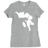 ponyo Ladies Fitted T-Shirt