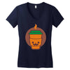 jack o latte Women's V-Neck T-Shirt