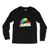 neon lacrosse Long Sleeve Shirts