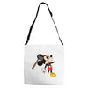 zombie mickey Adjustable Strap Totes