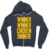 Winner Winner Chicken Dinner Zipper Hoodie
