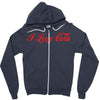 I Love Cola Zipper Hoodie