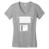 floppy disk Women's V-Neck T-Shirt
