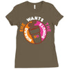 She Wants The D Dunkin Donuts Ladies Fitted T-Shirt
