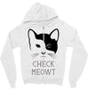 CHECK MEOWT Zipper Hoodie