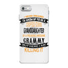 Super Cool Granddaughter Of A Freaking Awesome Grammy iPhone 7 Case