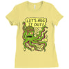 lets hug it out (2) Ladies Fitted T-Shirt