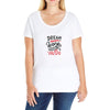 dream work unless youdo Ladies Curvy T-Shirt