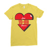 Love Ladies Fitted T-Shirt