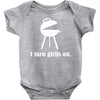i turn grills on Baby Bodysuit