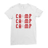Camp Hitchhiking Ladies Fitted T-Shirt