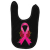 breast cancer pink ribbon Baby Bibs