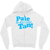 pale is the new tan! Zipper Hoodie