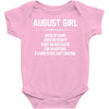 August Girl Hated By Many Baby Onesie