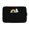 tasty rainbow Laptop sleeve
