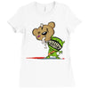 teddy monster Ladies Fitted T-Shirt