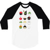 cupcake costume party 3/4 Sleeve Shirt