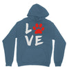 love dog paw Hoodie