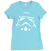 stormtrooper retro star wars baseball jersey Ladies Fitted T-Shirt