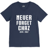 Never Forget Chaz V-Neck Tee