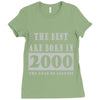 legends are born in 2000 hoodie 6 Ladies Fitted T-Shirt