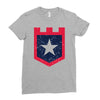 land of the free1 Ladies Fitted T-Shirt