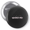 speaker city Pin-back button