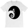nightmare before christmas black logo T-Shirt