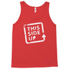 this side up funny drinking Tank Top