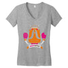 meat hippie Women's V-Neck T-Shirt
